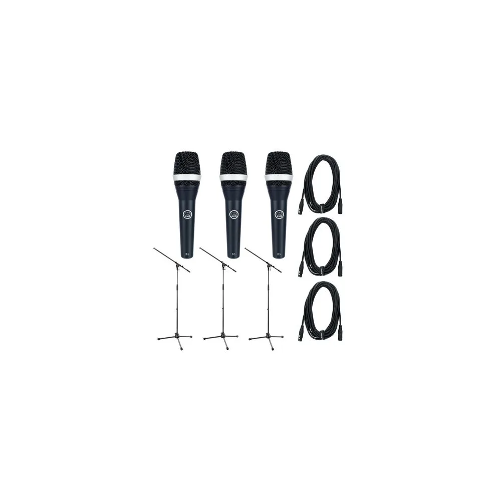 AKG D-5 Triple Bundle
