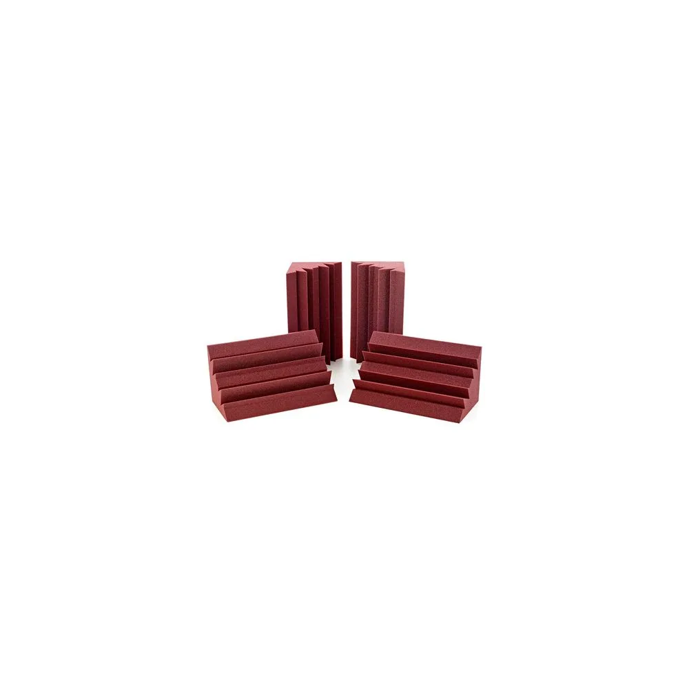 Auralex Acoustics Lenrd Bass Traps Burgundy 4