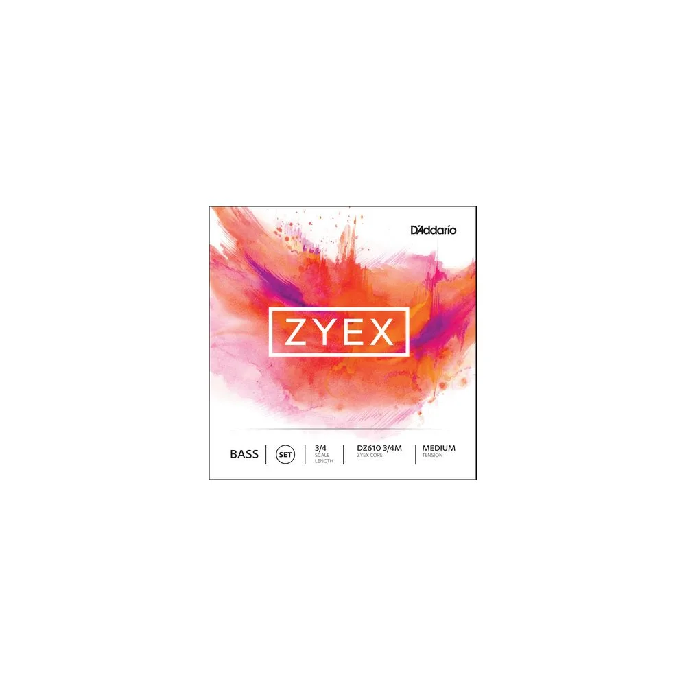 Daddario DZ610-3/4M Zyex Bass 3/4