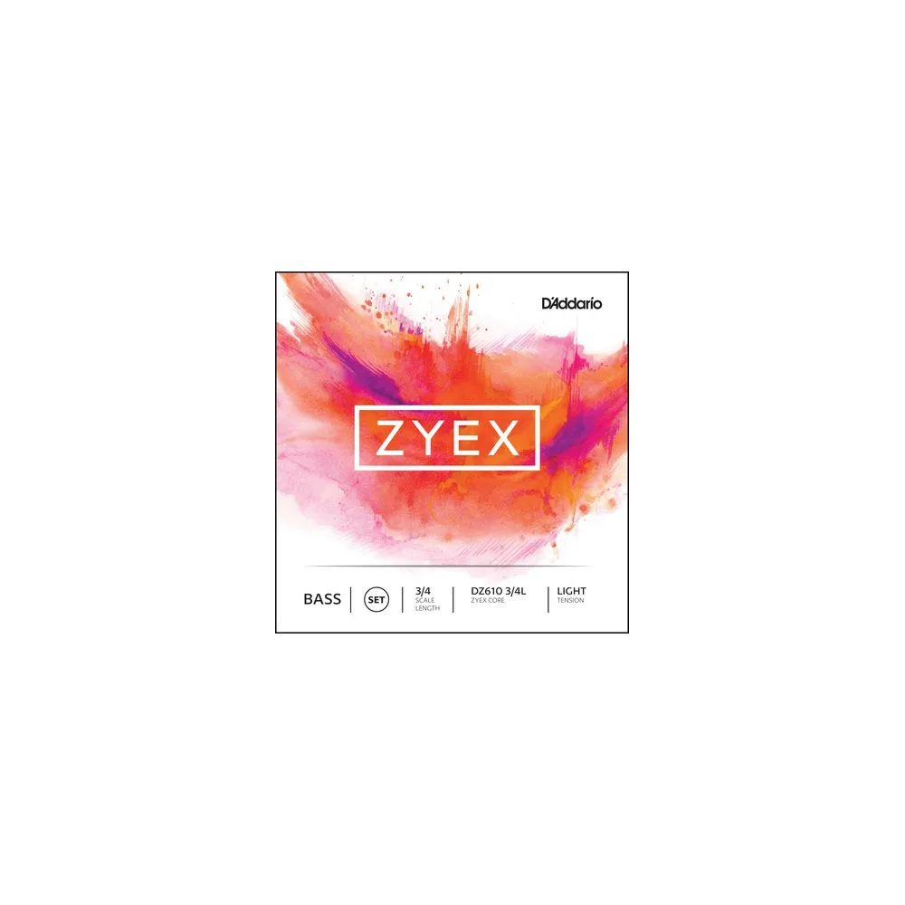 Daddario DZ610-3/4L Zyex Bass 3/4