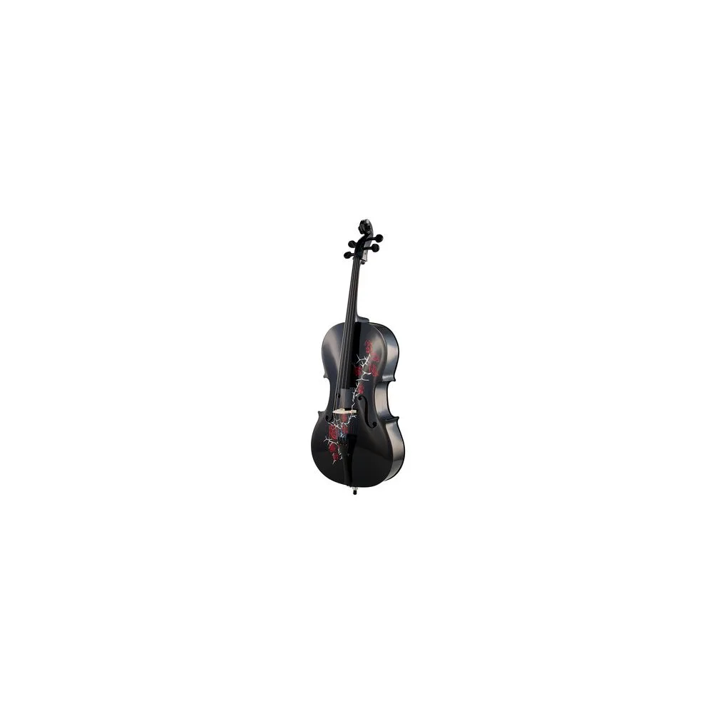 Thomann Red Rose Cello 4/4 BK