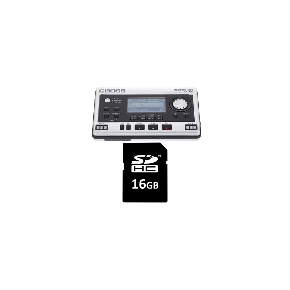 Boss BR-80 SD Card Bundle