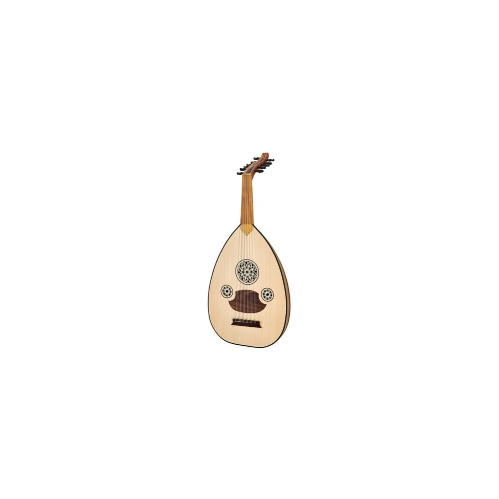 Saz 166-AK Turkish Oud Apricot