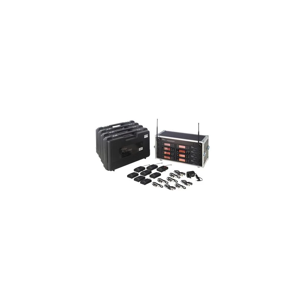 the t.bone free solo PT 660 MHz/8 CH Rack