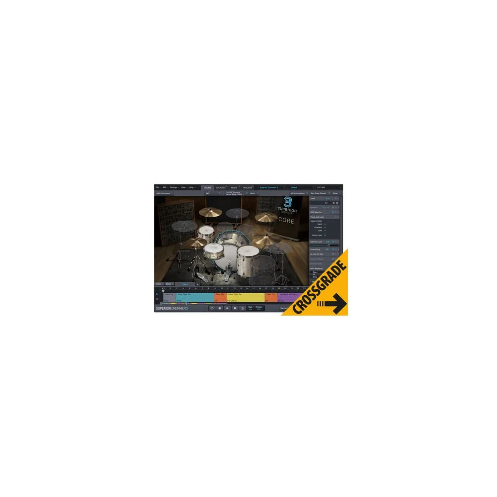 Toontrack Superior Drummer 3 Crossgrade