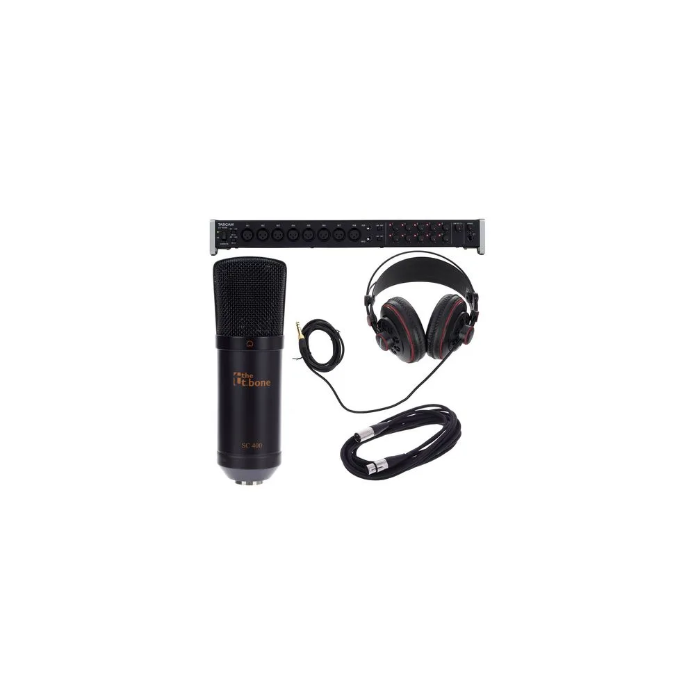 Tascam US-16x08 Recording Bundle