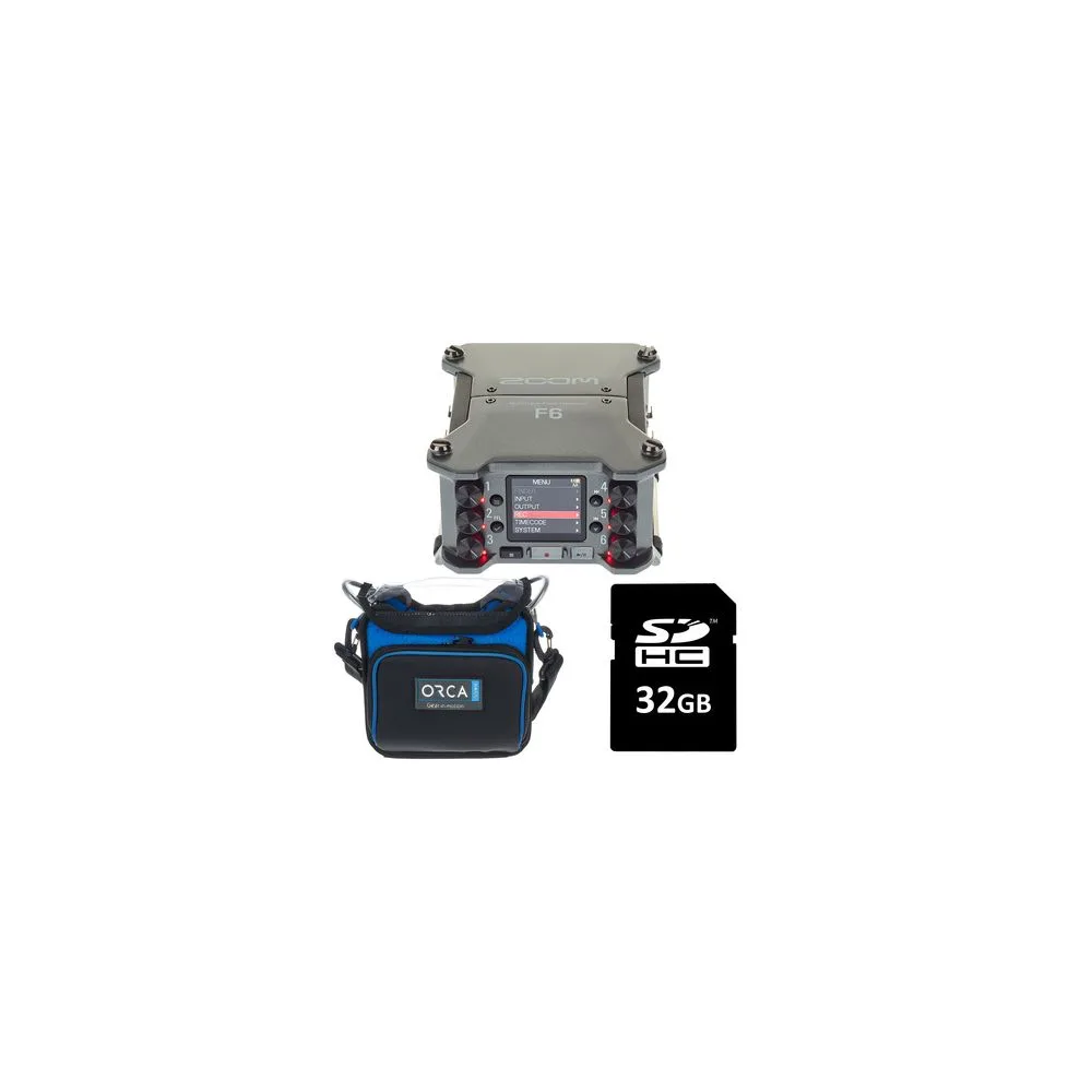 Zoom F6 Orca Bag Bundle
