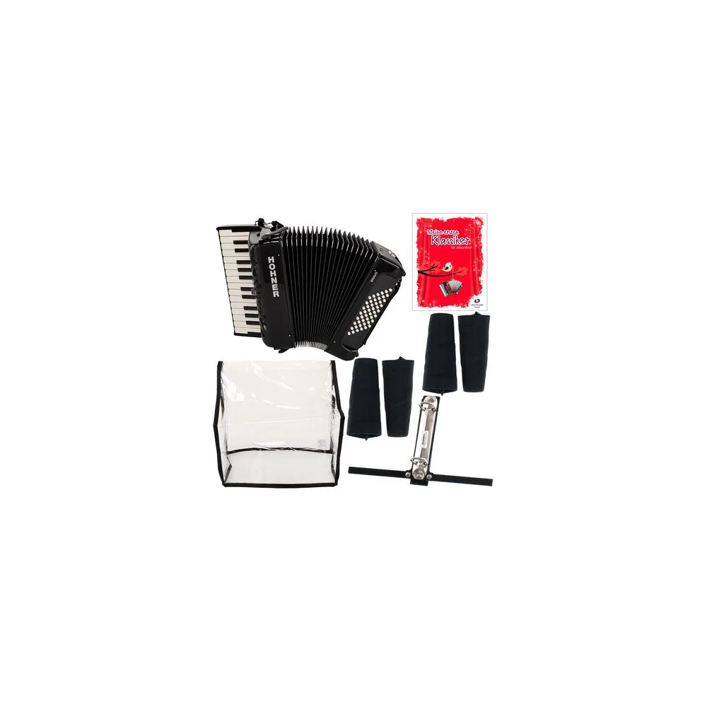 Hohner Bravo II 48 black Set