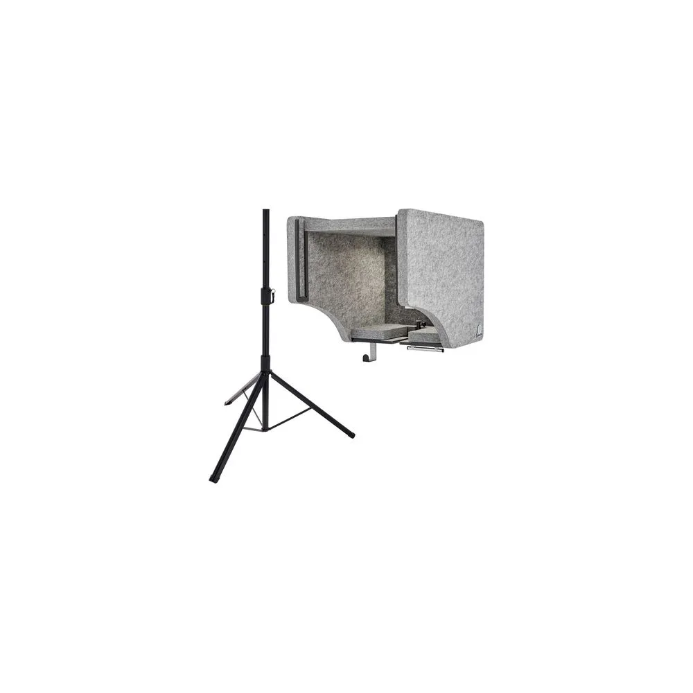 t.akustik Vocal Head Booth Stand Bundle