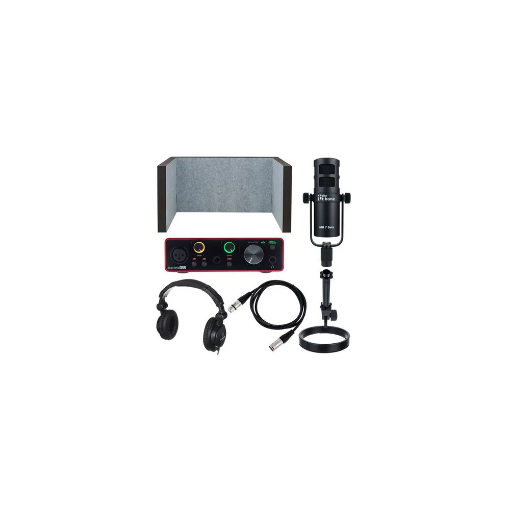 the t.bone MB 7 Beta Podcast Pro Bundle
