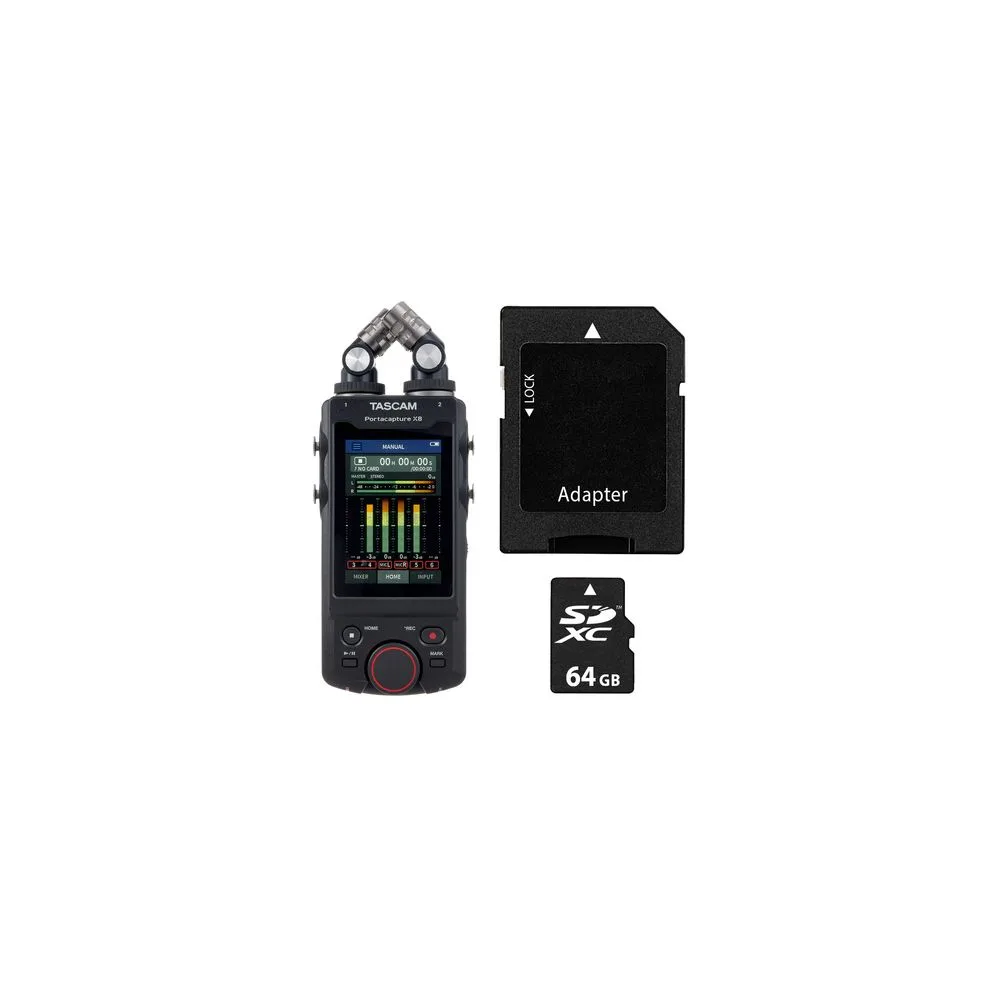 Tascam Portacapture X8 - Комплект с картой