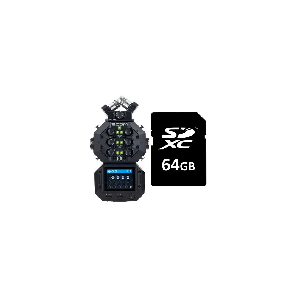 Zoom Комплект H8 SD Card