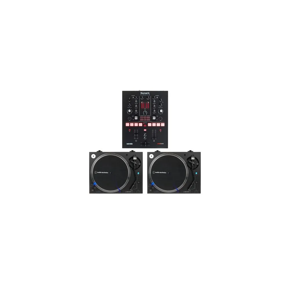 Numark Scratch LP140 Black Bundle