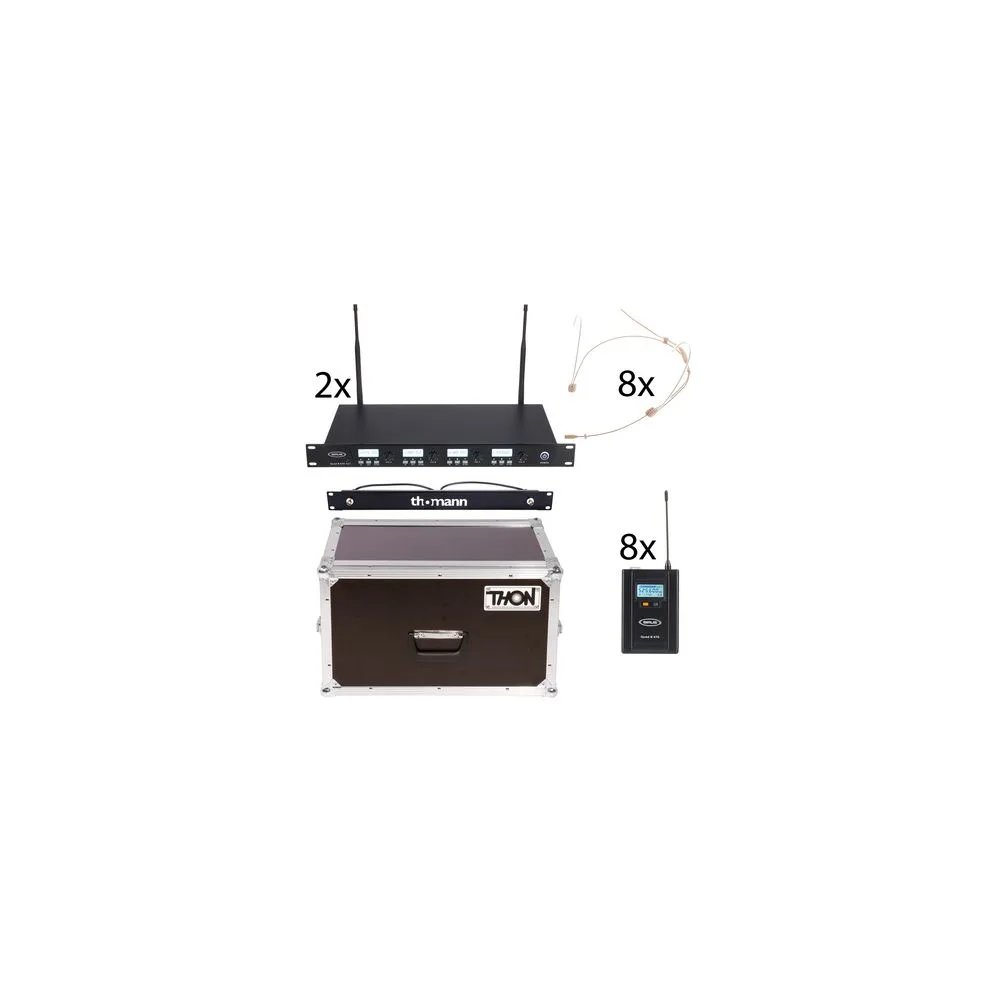 Sirus Quad R/8B 8 Headmike O 470 Set