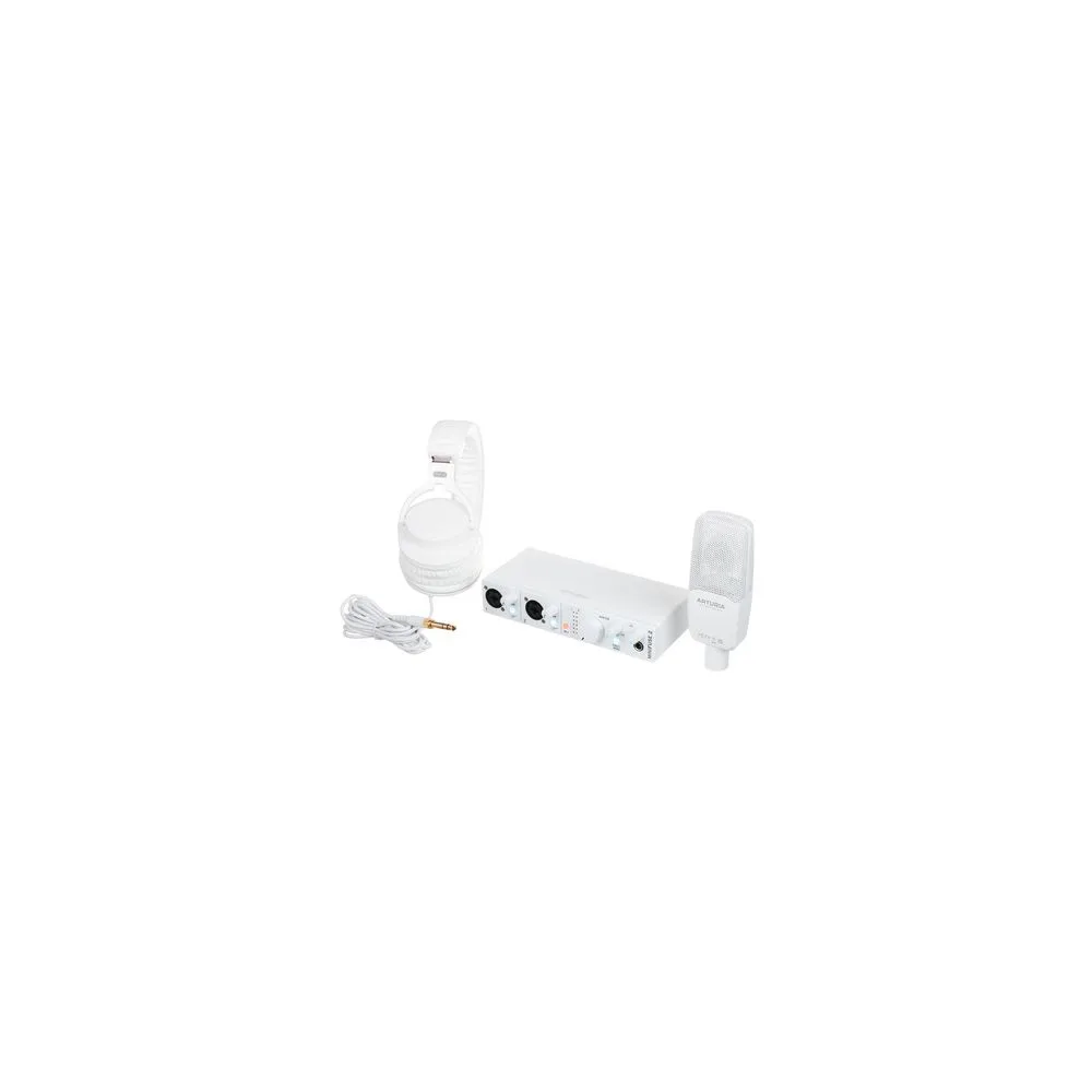 Arturia MiniFuse Recording Pack White