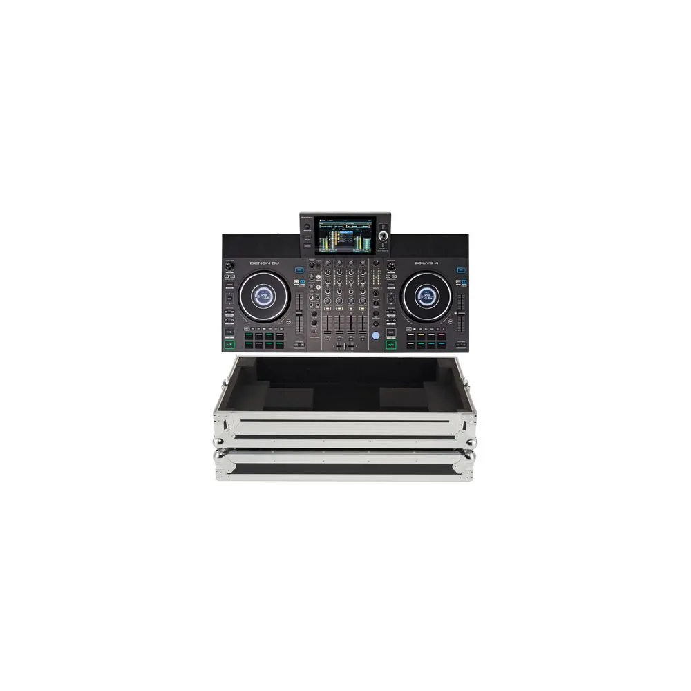 Denon DJ SC Live 4 Magma Case Bundle