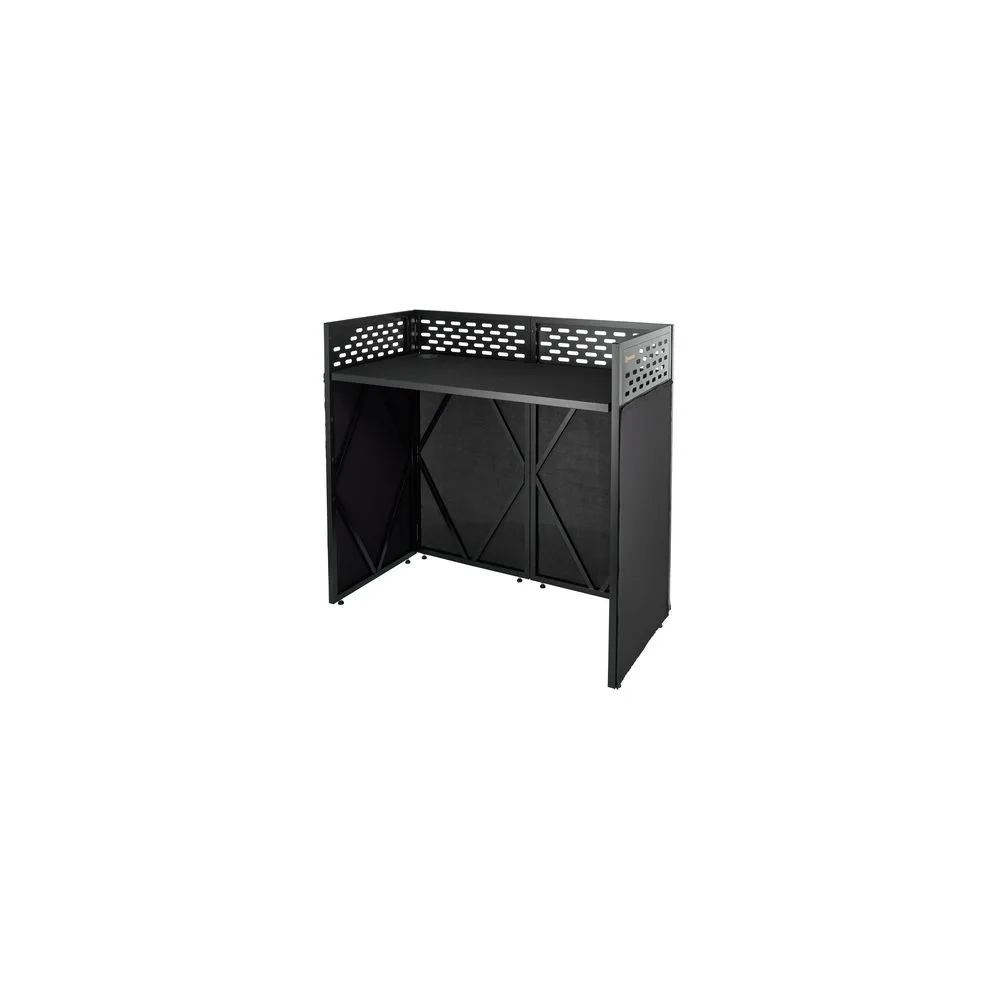 Roadworx DJ Table ALU Black