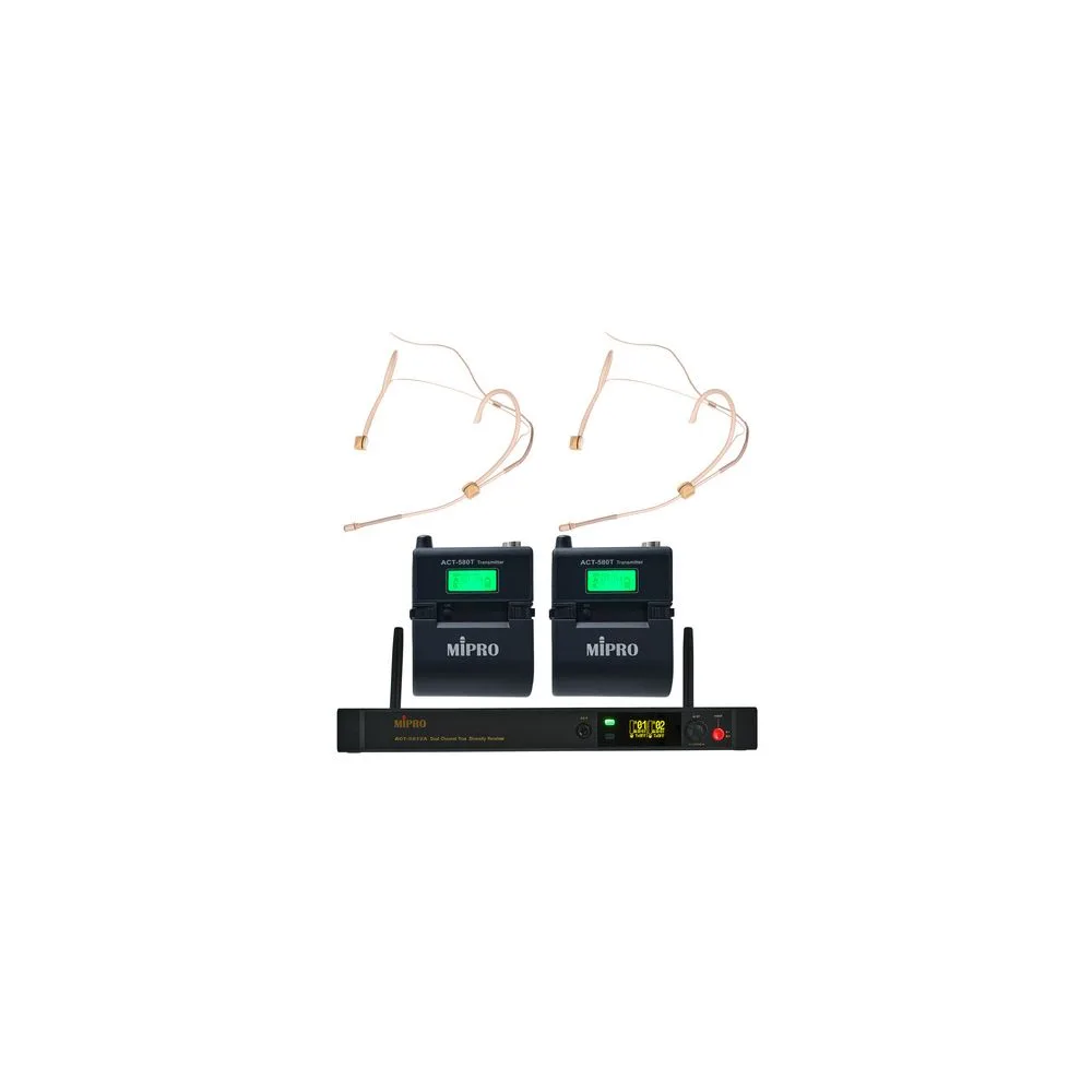 Mipro ACT-5800 MU-55HNS Twin Set