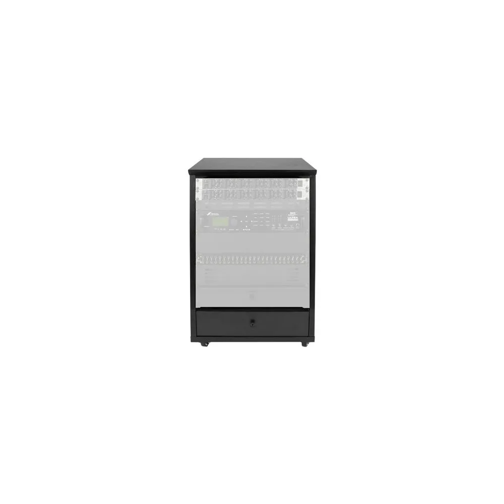 Gator Frameworks Elite 12U Angled Rack BLK