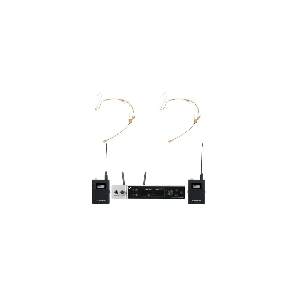 Sennheiser EW-DX 2x HSP 2 Lemo R1-9 Set