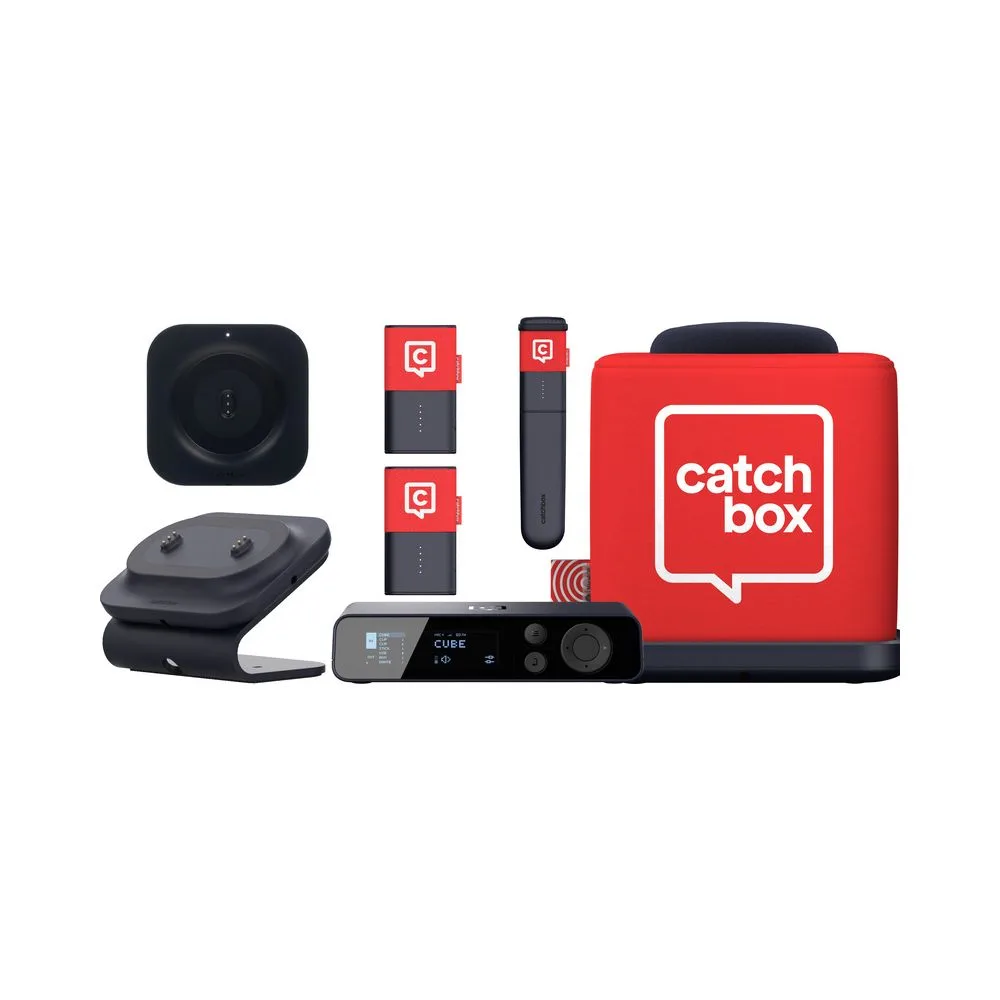 Catchbox Plus Hub4 1Cube 2Clip 1Stick R