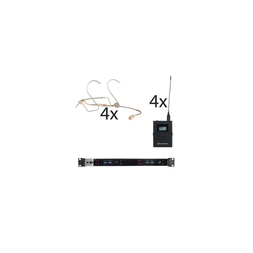 Sennheiser EW-DX HSP4 4 Dante Set Q1-9