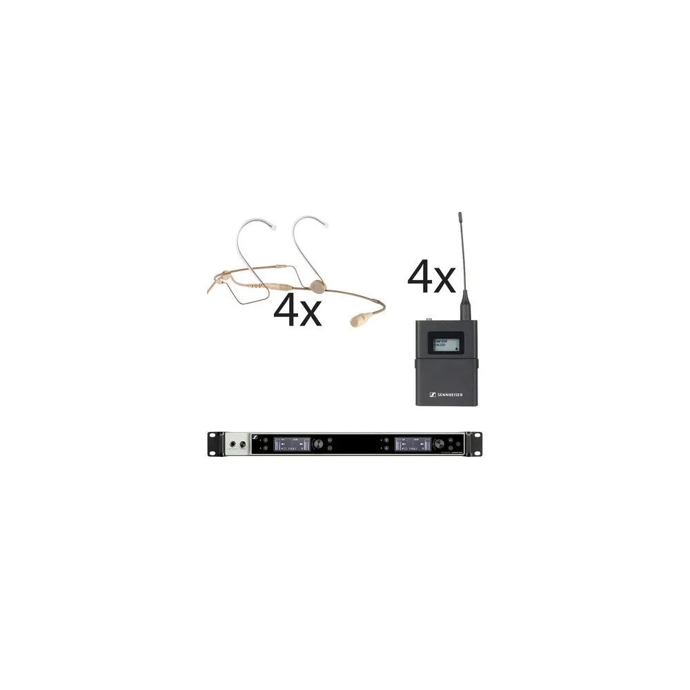Sennheiser EW-DX HSP4 4 Dante Set S2-10
