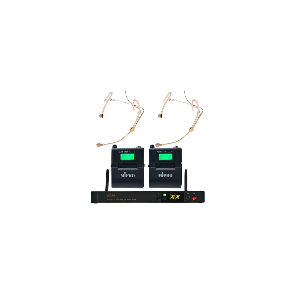 Mipro ACT-5800 MU-506HS-1M Twin Set