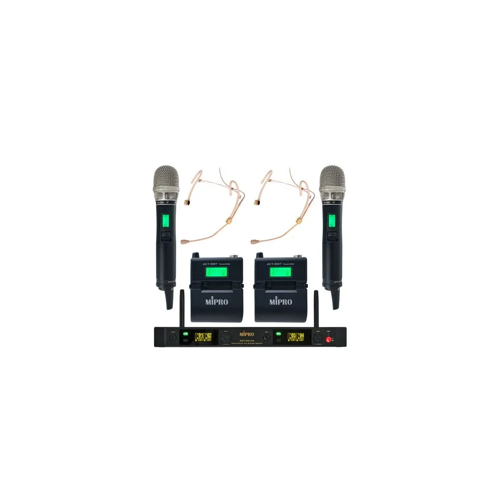 Mipro ACT-5800 MU-506HS/MU-59 Quad