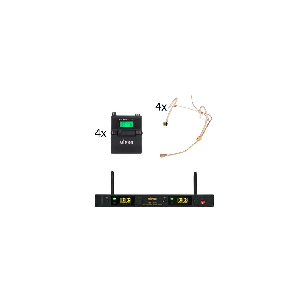 Mipro ACT-5800 MU-506HS Quad