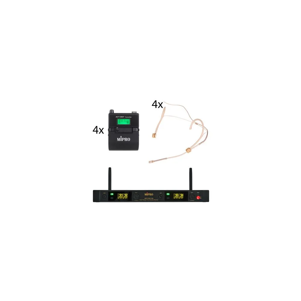 Mipro ACT-5800 MU-55HNS Quad