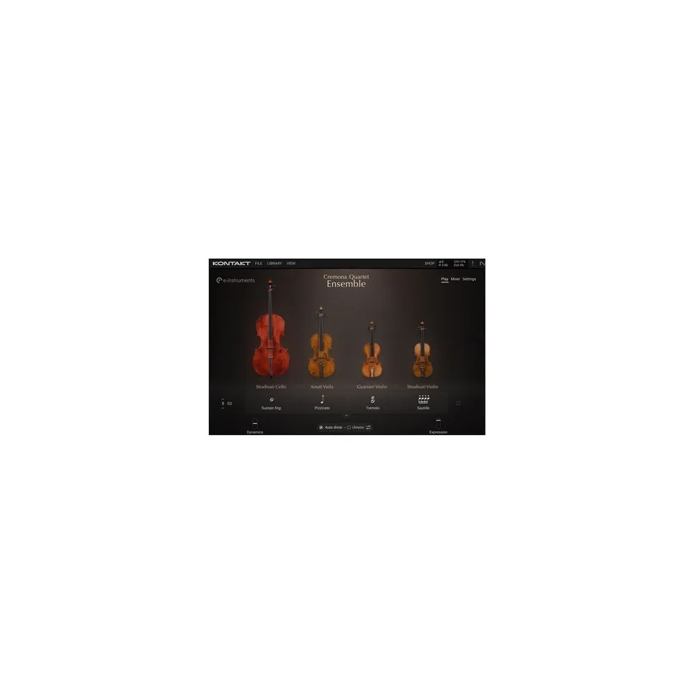 Native Instruments Cremona Quartet Ensemble