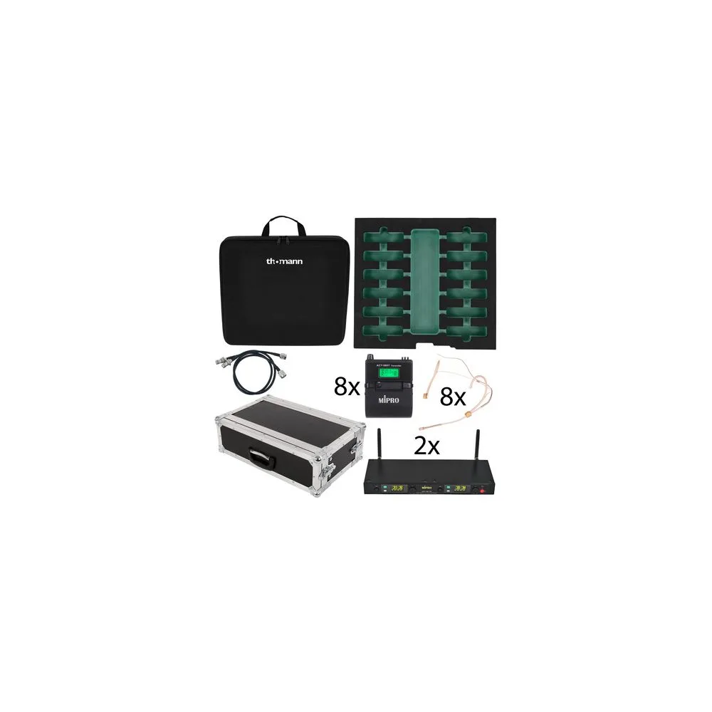 Mipro ACT-5800 8-CH Theatre Bundle