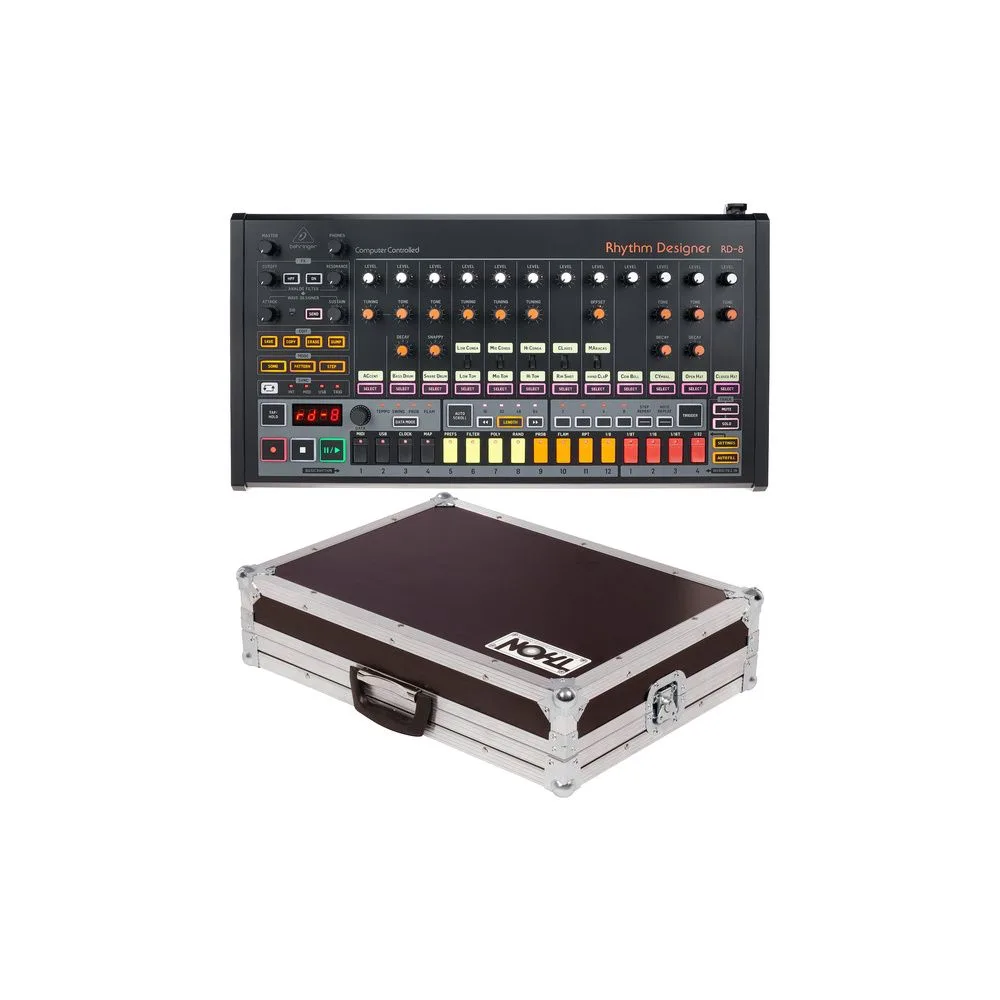 Behringer RD-8 MKII Case Bundle