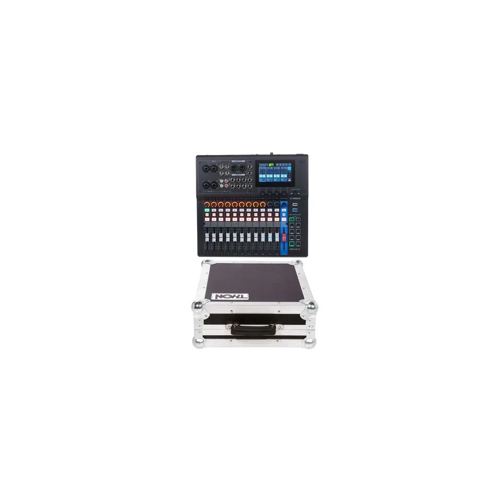 Yamaha MGX12 BK Case Bundle