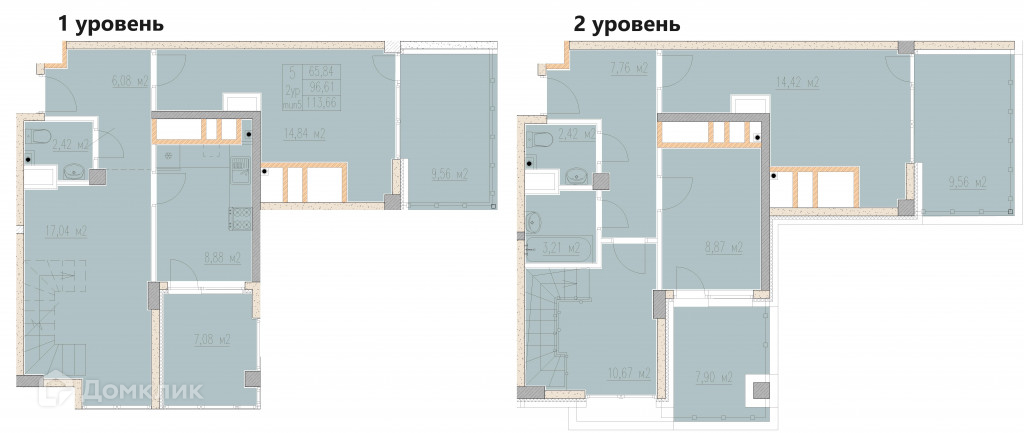 Планировка Пентхаус в ЖК «Агой-Парк»