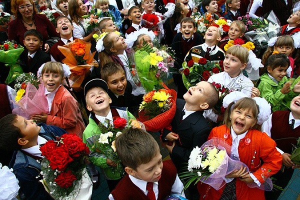 1 сентября свыше 20 миллионов учащихся школ и ВУЗов приступили учебе