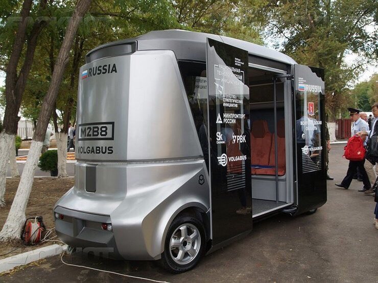 Начинается тестирование беспилотных автобусов "Матрешка"