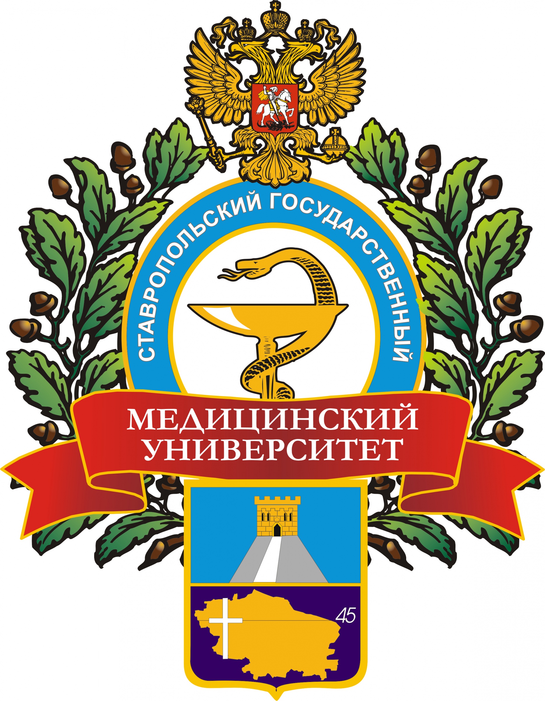 Федеральное государственное бюджетное образовательное учреждение высшего образования «Ставропольский государственный медицинский университет» Министерства здравоохранения Российской Федерации