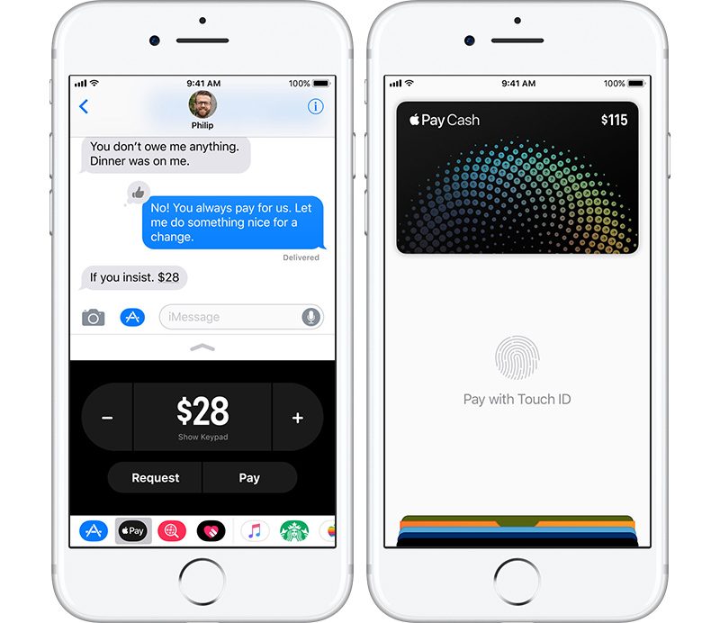 Apple запустил сервис перевода денег