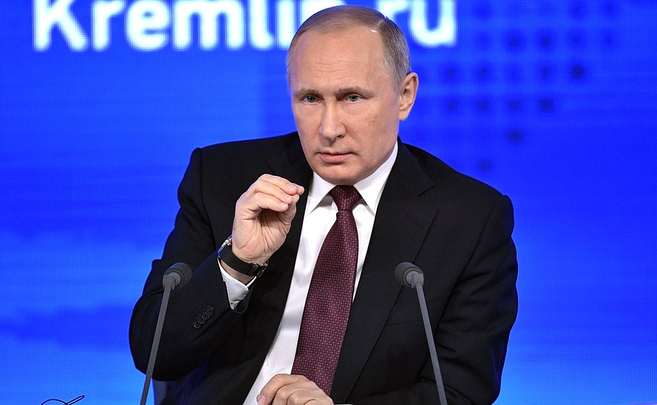 Большая пресс-конференция Владимира Путина