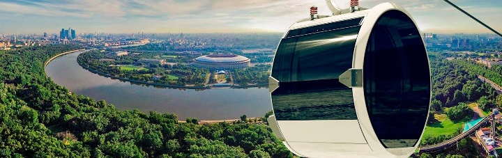 В Лужниках запустят канатную дорогу