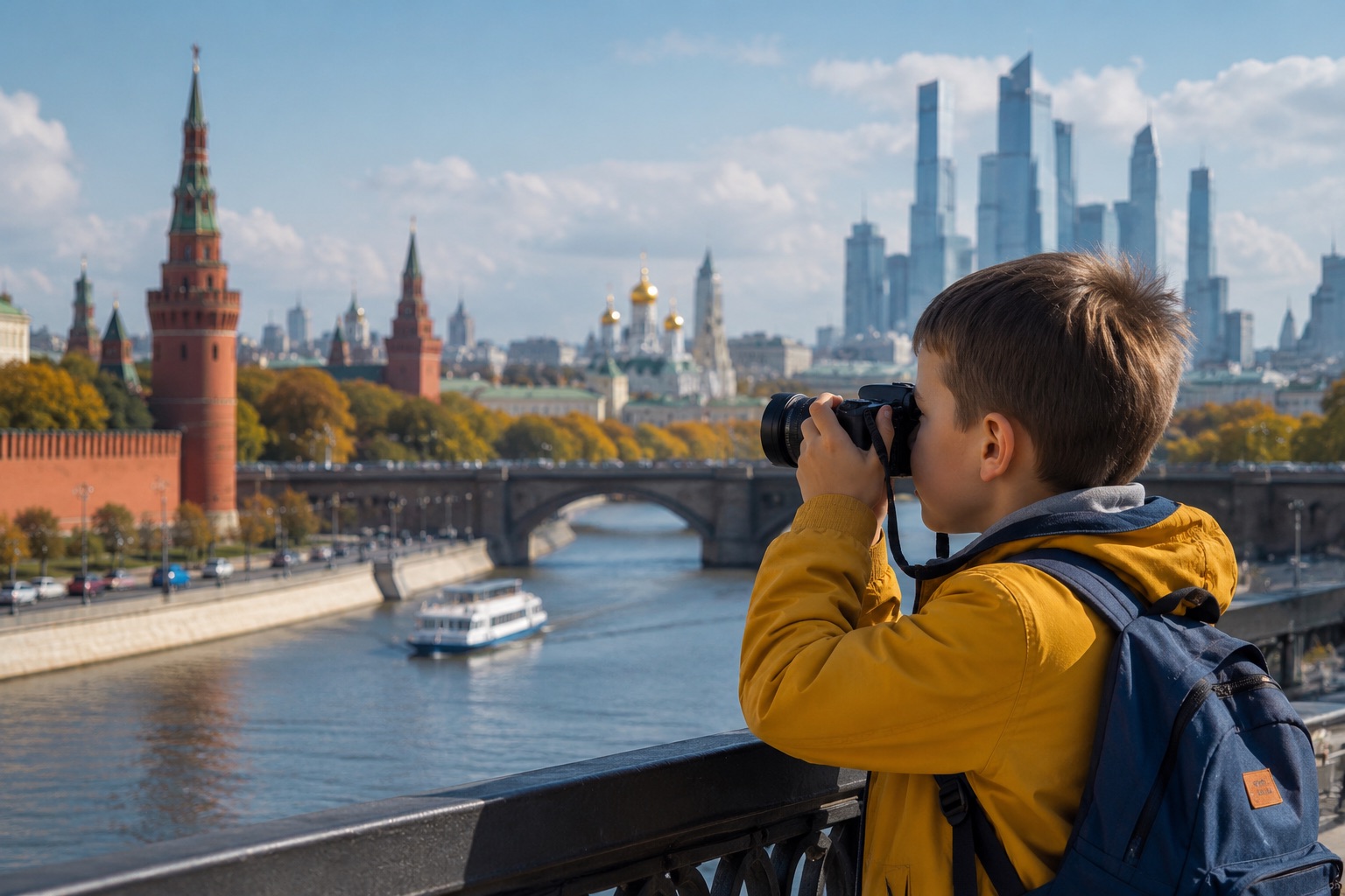 Москва глазами третьеклассника: ученик школы № 1420 стал победителем фотоконкурса «Моя Москва»