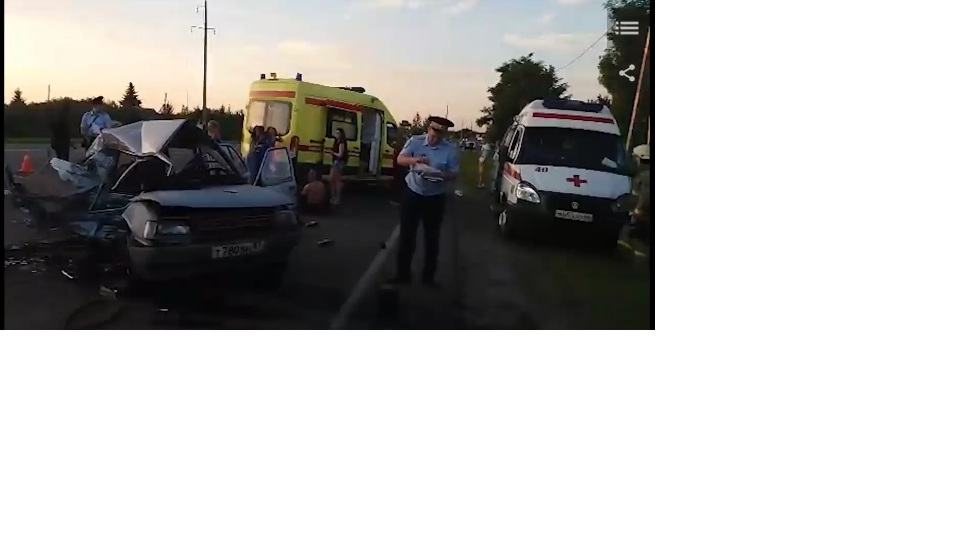 5 человек погибли в аварии в Курской области