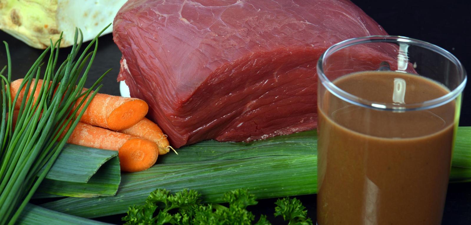 В Германии будут продавать напитки из мяса