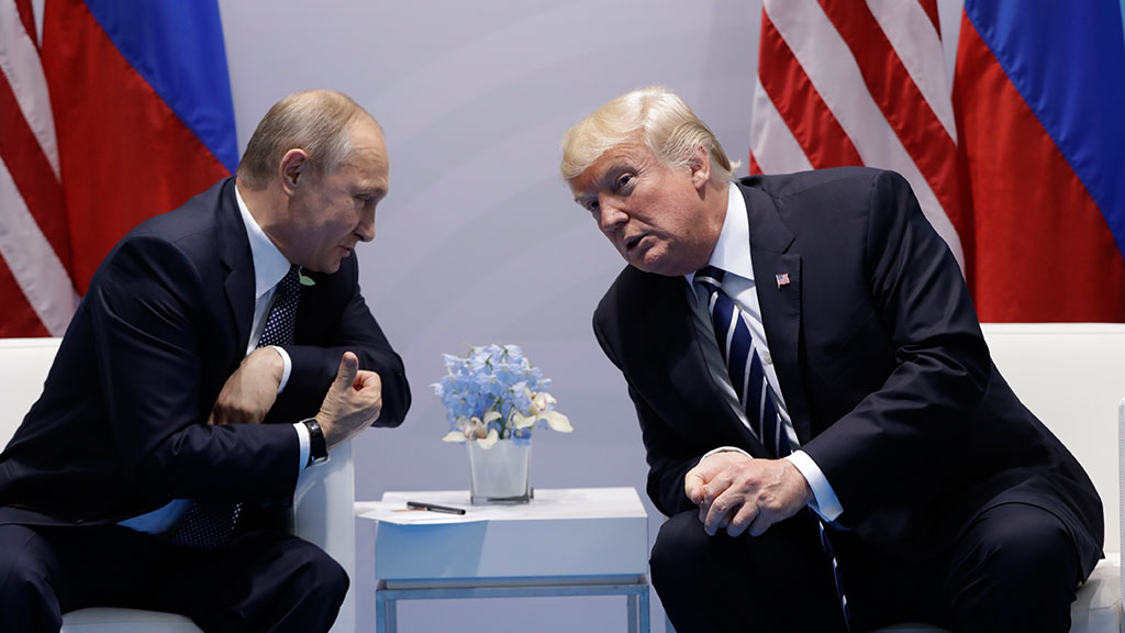 Первая встреча Путина и Трампа завершилась