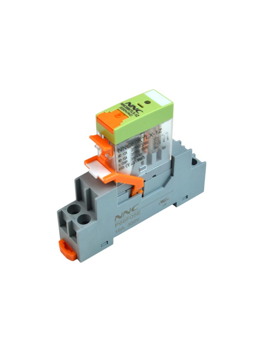 Комплект реле NNC69K(TLX)-1Z-24VDC + колодка P69F05E