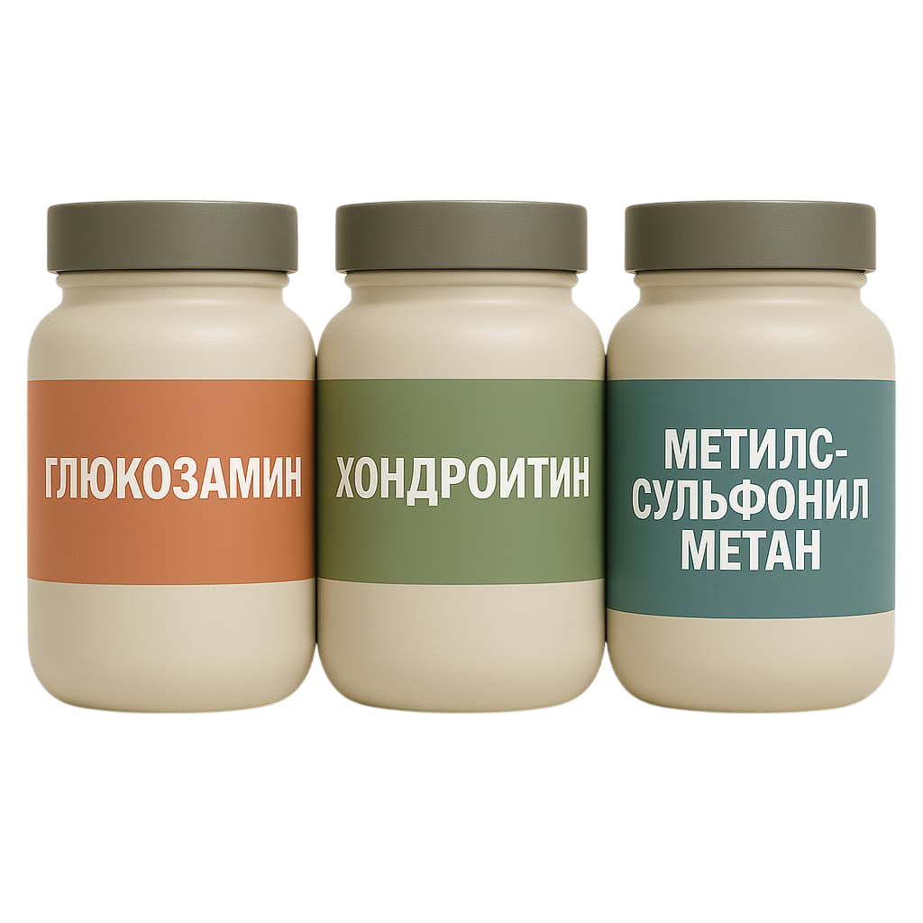 Глюкозамин, хондроитин, метилсульфонилметан (комплекс)