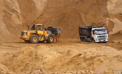 Песок карьерный