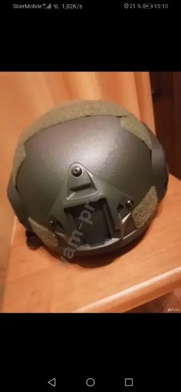 Шлем тактический баллистический Mich бр-2 с ушами